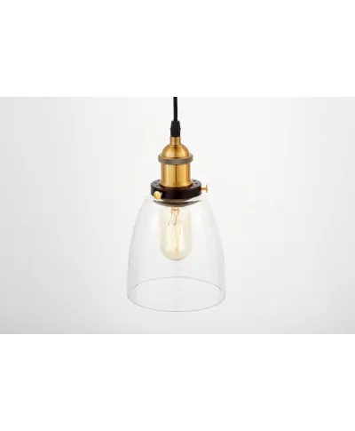 Lampa wisząca - sufitowa - Przezroczysta - Fabi W1