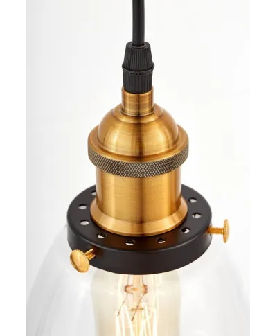 Lampa wisząca - sufitowa - Przezroczysta - Fabi W1