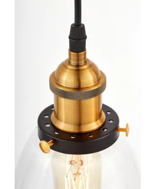 Lampa wisząca - sufitowa - Przezroczysta - Fabi W1