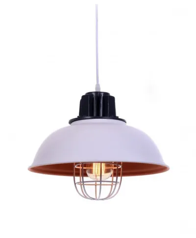 Lampa wisząca - Biała Loft Fuko
