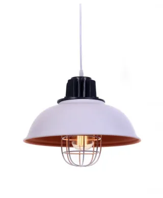 Lampa wisząca - Biała Loft Fuko
