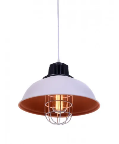 Lampa wisząca - Biała Loft Fuko