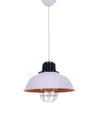Lampa wisząca - Biała Loft Fuko