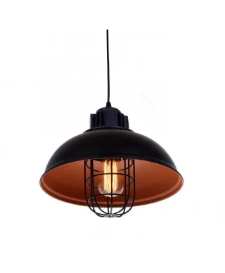 LAMPA WISZĄCA LOFT CZARNA FUKO