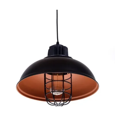 LAMPA WISZĄCA LOFT CZARNA FUKO