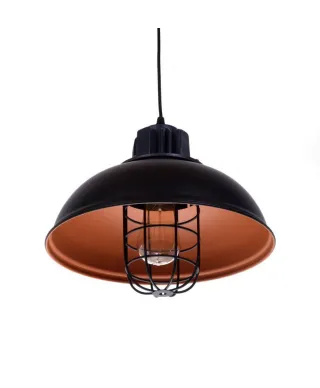 LAMPA WISZĄCA LOFT CZARNA FUKO