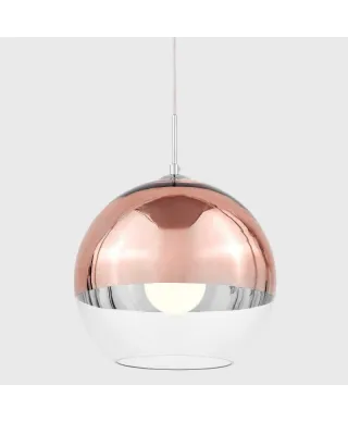 Lampa wisząca - Nowoczesna - Różowe Złoto - Veroni D20