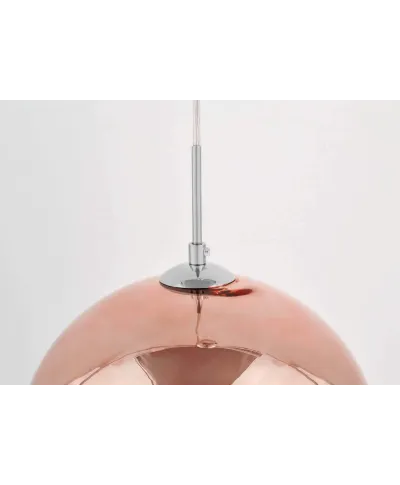 Lampa wisząca - Nowoczesna - Różowe Złoto - Veroni D20