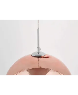 Lampa wisząca - Nowoczesna - Różowe Złoto - Veroni D20