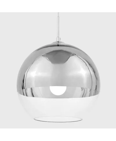 Lampa wisząca - Nowoczesna - Chromowana - Veroni D30