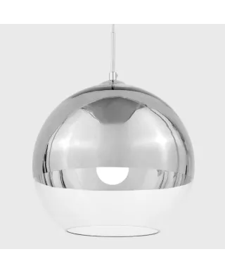 Lampa wisząca - Nowoczesna - Chromowana - Veroni D30