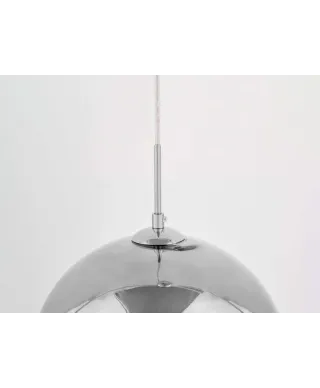 Lampa wisząca - Nowoczesna - Chromowana - Veroni D30