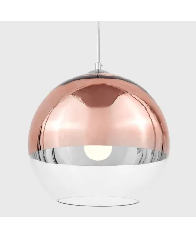 Lampa wisząca - Nowoczesna - Różowo Złota - Veroni D30