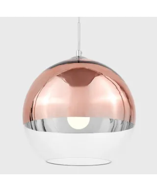 Lampa wisząca - Nowoczesna - Różowo Złota - Veroni D30