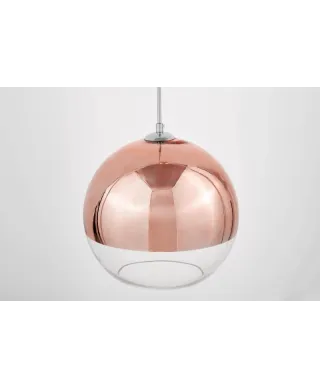 Lampa wisząca - Nowoczesna - Różowo Złota - Veroni D30