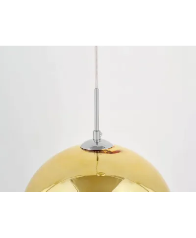 Lampa wisząca - Nowoczesna - Złota - Veroni D30