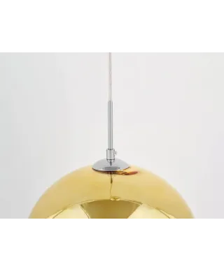 Lampa wisząca - Nowoczesna - Złota - Veroni D30