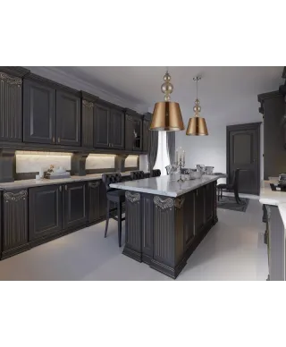 Lampa wisząca - Nowoczesna Złota Muraneo