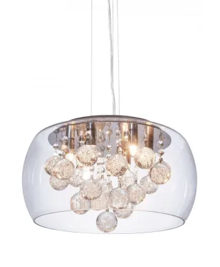 Lampa wisząca - Kryształowa - Nowoczesna - Fabina 40cm