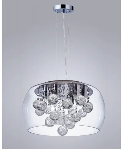 Lampa wisząca - Kryształowa - Nowoczesna - Fabina 40cm