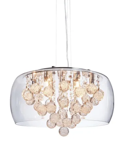 Lampa wisząca - Kryształowa - Nowoczesna - Fabina 50cm