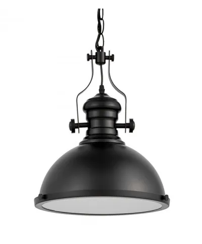 Lampa wisząca - Industrialna Czarna Eligio W3