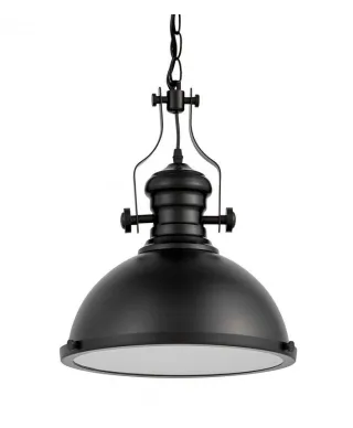 Lampa wisząca - Industrialna Czarna Eligio W3