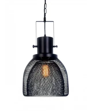 Lampa wisząca do sypialni - Czarna Fratton