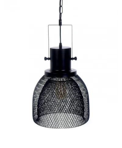 Lampa wisząca do sypialni - Czarna Fratton