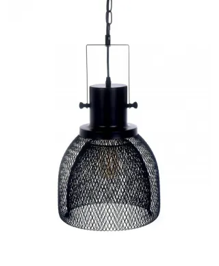 Lampa wisząca do sypialni - Czarna Fratton