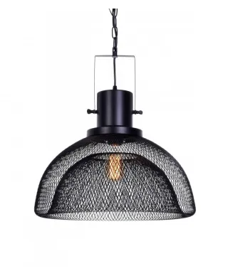 Lampa wisząca - Nowoczesna czarna Glencor