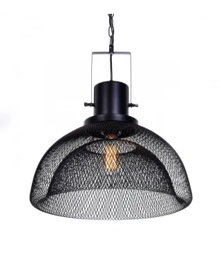 Lampa wisząca - Nowoczesna czarna Glencor