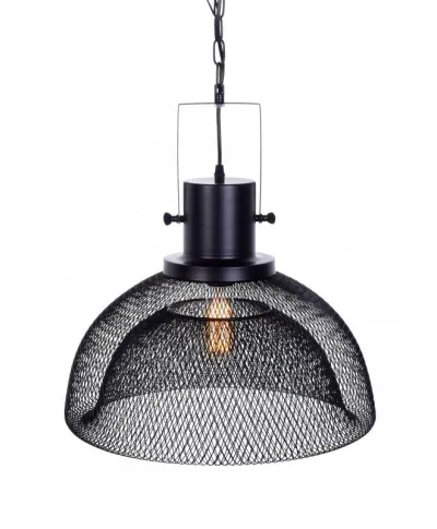 Lampa wisząca - Nowoczesna czarna Glencor