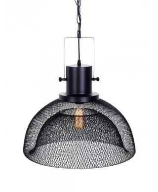 Lampa wisząca - Nowoczesna czarna Glencor