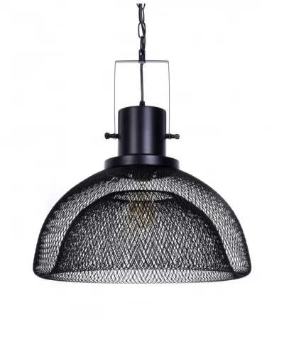Lampa wisząca - Nowoczesna czarna Glencor
