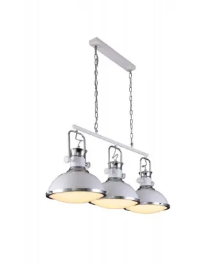 LAMPA WISZĄCA POTRÓJNA LOFT BIAŁA BATORE W3