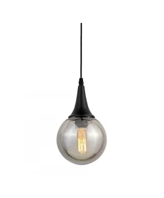 Lampa wisząca - Czarna Loft Rocherro