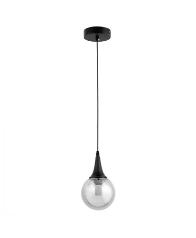 Lampa wisząca - Czarna Loft Rocherro