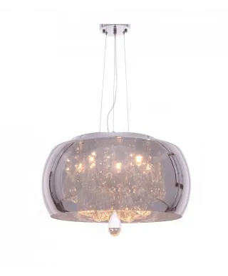Lampa wisząca - Nowoczesna Chromowana Tosso D50