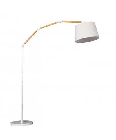 Lampa podłogowa - Stojąca Kremowa - Corsus
