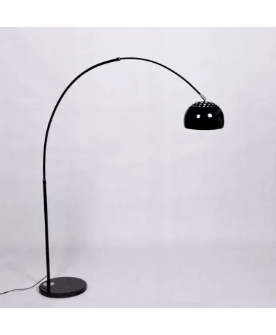 Lampa podłogowa - Czarna - Stojąca - Azurro C1