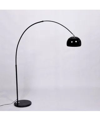 Lampa podłogowa - Czarna - Stojąca - Azurro C1