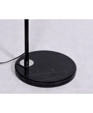 Lampa podłogowa - Czarna - Stojąca - Azurro C1