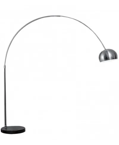 Lampa podłogowa - Srebrna - Stojąca - Azurro C1