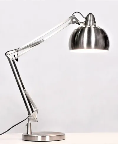 Lampa Biurkowa - Srebrna Rigorria