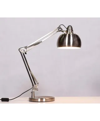 Lampa Biurkowa - Srebrna Rigorria