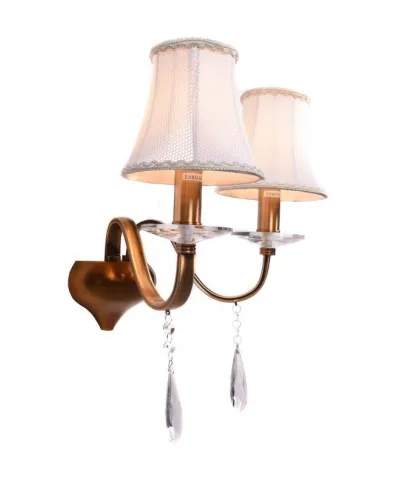 Lampa ścienna - Kinkiet Kryształowy Rifossa W2