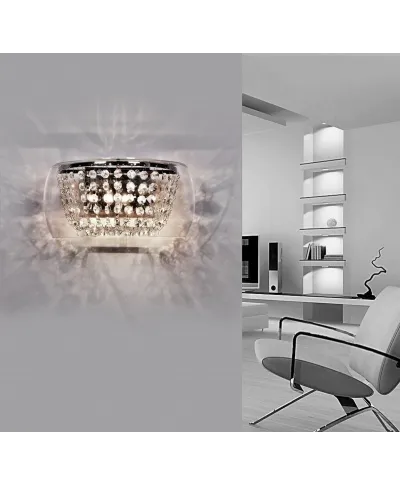 Lampa ścienna - Nowoczesny Kinkiet - Disposa Clear