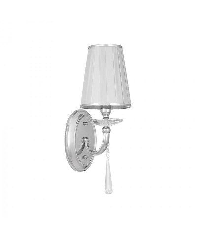 Lampa ścienna - Kinkiet - Chromowany - Fabione W1