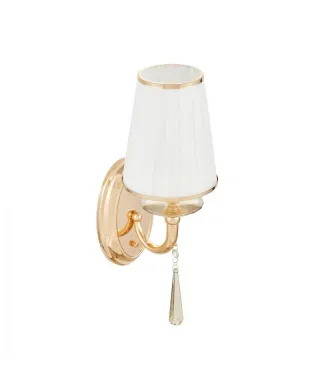 Lampa na ścianę - Złoty Kinkiet - Fabione W1